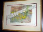 130 Sandy Stolle Pen and Ink Boardwalk Original 130 Sandy Stolle Pen and Ink Boardwalk Original